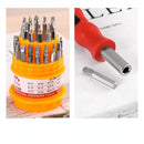 Kit de Chaves 31 Em 1 de Alta Precisão - Torx, Alen, Philips e diversas